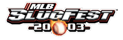 MLB Slugfest 2003 logo for Playstation 2